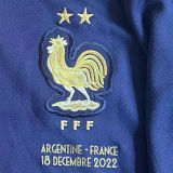 2022/23 France Home Player Version Soccer Jersey