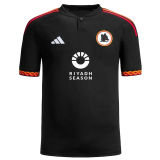 2023/24 Roma 1:1 Quality Third Black Fans Jersey