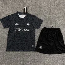 2023/24 Bristol City Away Black Kids Soccer Jersey