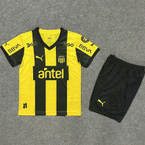2023/24 Atletico Penarol Home Kids Soccer Jersey