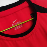 2002/04 M Utd Home Long Sleeve Retro Soccer Jersey