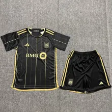 2024/25 Los Angeles Home Black Kids Soccer Jersey