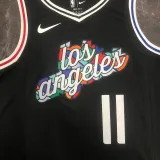 Clippers WALL #11 Black City Edition NBA Jerseys