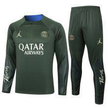 2024 PSG Dark Green Sweater Tracksuit