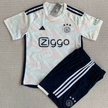 2023/24 AA Away White Kids Soccer Jersey