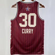 2024 ALL-STAR CURRY #30 Red NBA Jerseys