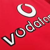 2002/04 M Utd Home Long Sleeve Retro Soccer Jersey