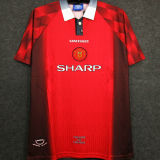 1996/97 M Utd Home Retro Soccer Jersey