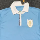 2024/25 Uruguay Home Blue Fans Jersey