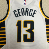 Walker GEORGE #13 White Home NBA Jerseys