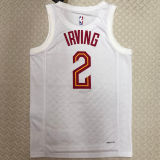 Cleveland IRVING #2 White NBA Jerseys
