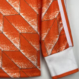 1988 NL Home Orange Retro Long Sleeve Jersey