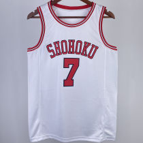 MIYAGI #7 SHOHOKU White NBA Jersey