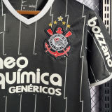 2011/12 Corinthians Black Retro Soccer Jersey