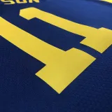 Warriors THOMPSON #11 Royal Blue NBA Jerseys