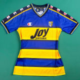 2001/2002 Parma Home Yellow Retro Soccer Jersey