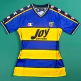 2001/2002 Parma Home Yellow Retro Soccer Jersey