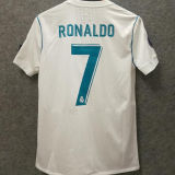 2017-2018 RM White Home Retro Soccer Jersey