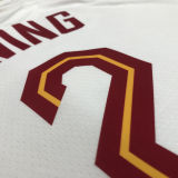 Cleveland IRVING #2 White NBA Jerseys
