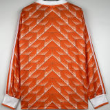 1988 NL Home Orange Retro Long Sleeve Jersey