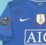 2008/09 M Utd Away Retro Soccer Jersey