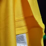 2020/21 Brazil Home 1:1 Quality Yellow Fans Soccer Jersey
