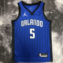Magic BANCHERO #5 Dark Blue NBA Jerseys