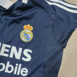 2004/05 RM Third Dark Blue Retro Soccer Jersey (Not La Liga Patch)