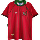 1994/96 Wales Home Red Retro Soccer Jersey