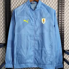 2023/24 Uruguay Blue Windbreaker 乌拉圭