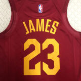 Cleveland JAMES #23 Red NBA Jerseys