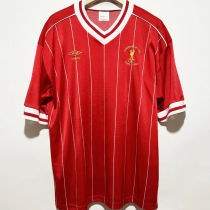 1984 LFC UCL Final Home Red Retro Soccer Jersey