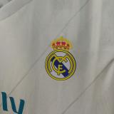 2017-2018 RM White Home Retro Soccer Jersey