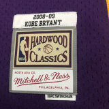 2008/09 Lakers BRYANT #24 Purple Retro NBA Jerseys 热压