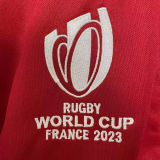 2023 Wales RUGBY WORLD CUP Home Red Rugby Jersey 威尔士