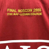 2007-08 M Utd home Red Retro Soccer Jersey UCL Version 欧冠版
