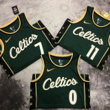 2023 Celtics BROWN #7 Green City Edition NBA Jerseys
