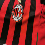 2011-2012 AC Milan Home Retro Soccer Jersey
