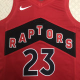 Toronto Raptors VANVLEET #23 Red Away NBA Jerseys
