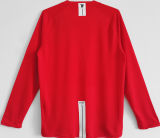 RONALDO #7 2007-08 M Utd Home Red Long Sleeve Retro Jersey League Version 联赛版带06/07英超双金章 ★★