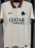 2020/21 Roma 1:1 Quality Away Grey Fans Soccer Jersey