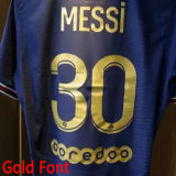 2023/24 PSG 1:1 Quality Home Blue Fans Soccer Jersey