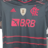 2020/21 Flamengo 1:1 Quality Third Black Fans Soccer Jersey