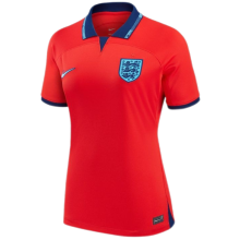 2022/23 England Away Red Women Soccer Jersey
