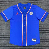 76ers Stadium Blue Jersey