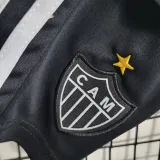 2023/24 AT Mineiro Home Black Kids Soccer Jersey