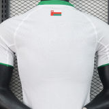 2024 Oman Away White Player Version Soccer Jersey 阿曼