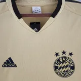 2004/05 BFC Away Gold Retro Soccer Jersey