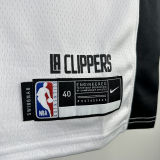 Clippers White Blue NBA Jerseys