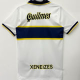 1996/97 Boca Away White Retro Soccer Jersey